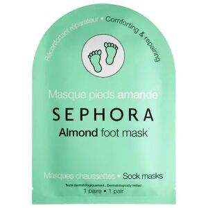 BNWT 5x Sephora Collection Comforting & Repairing Clean Foot Mask Set Almond
